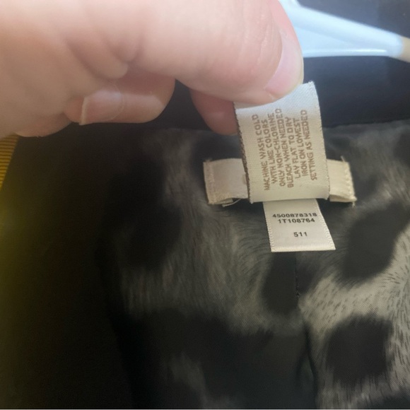 Chicos Women's Black Blazer Size 2 - Picture 5 of 8